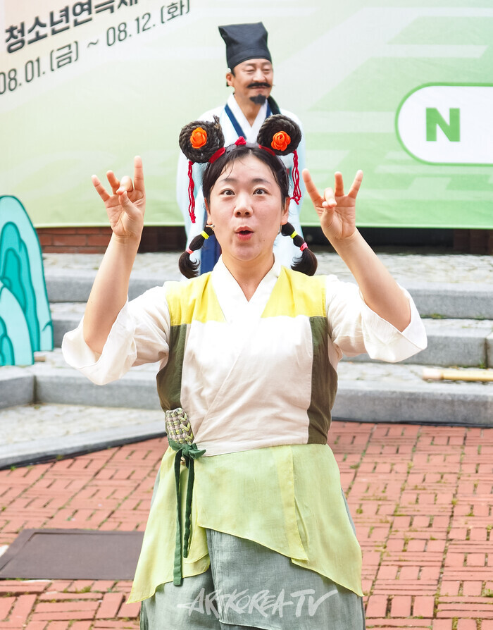 [AK화보] 조선 최고 수학자 최석정과 함께 푸는 전통 수학 연희극 '마방진'