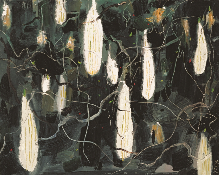 중국 현대미술 거장 우관중, 국내 첫 단독전- ‘흑과 백 사이’의 예술적 균형을 만나다