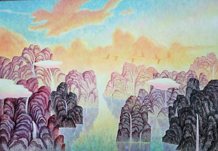 갤러리 채율, 최주석 작가 개인전 '흐르되, 스미는' 개최- 생명의 빛으로 침잠하는 예술의 순간