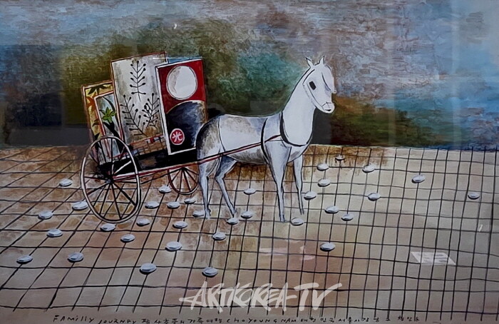 ‘헤럴드 x 인스파이어드 아트페어 2025’ 아산갤러리, 예술의 화두를 던지다-조영남·권기자 작가 참여