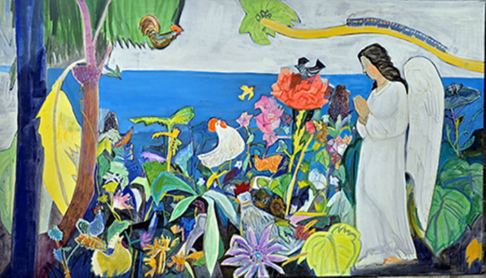 박은미 초대전 ‘길의 노래’-자연과 생명의 색으로 노래하는 존재의 서정