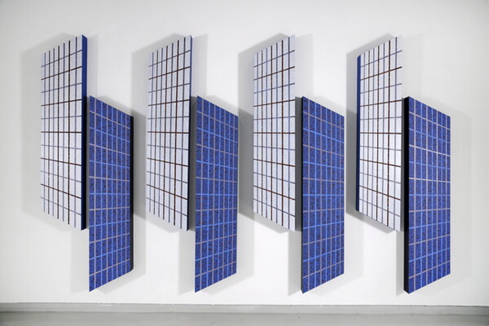 [김종근 미술평론] AI와 내가 본 기하학적 그리드의 세계- 김재관